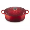 Le Creuset Signature ovalna brytfanna Cherry czerwony 33 cm