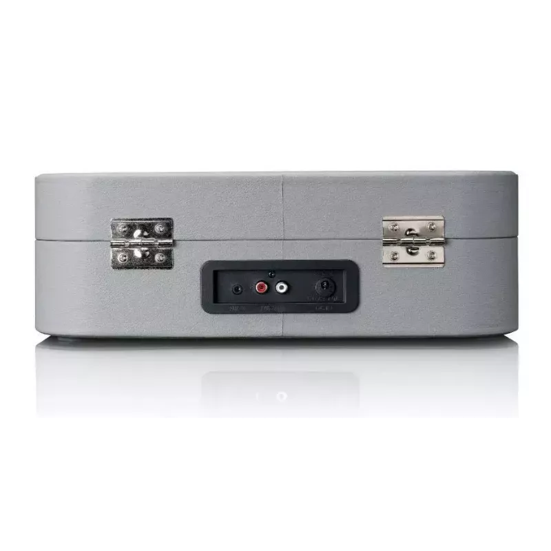 Walizkowy gramofon Lenco TT-116GR przenośny odtwarzacz winylowy z Bluetooth 5.0, USB, AUX, wbudowanymi głośnikami, 4W, obsługuje płyty 7/10/12 cali