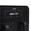Frytkownica beztłuszczowa Princess 1.182068.01.001 dwukoszowa gorące powietrze 8 L 2400 W 220°C dotykowy LED (czarna)