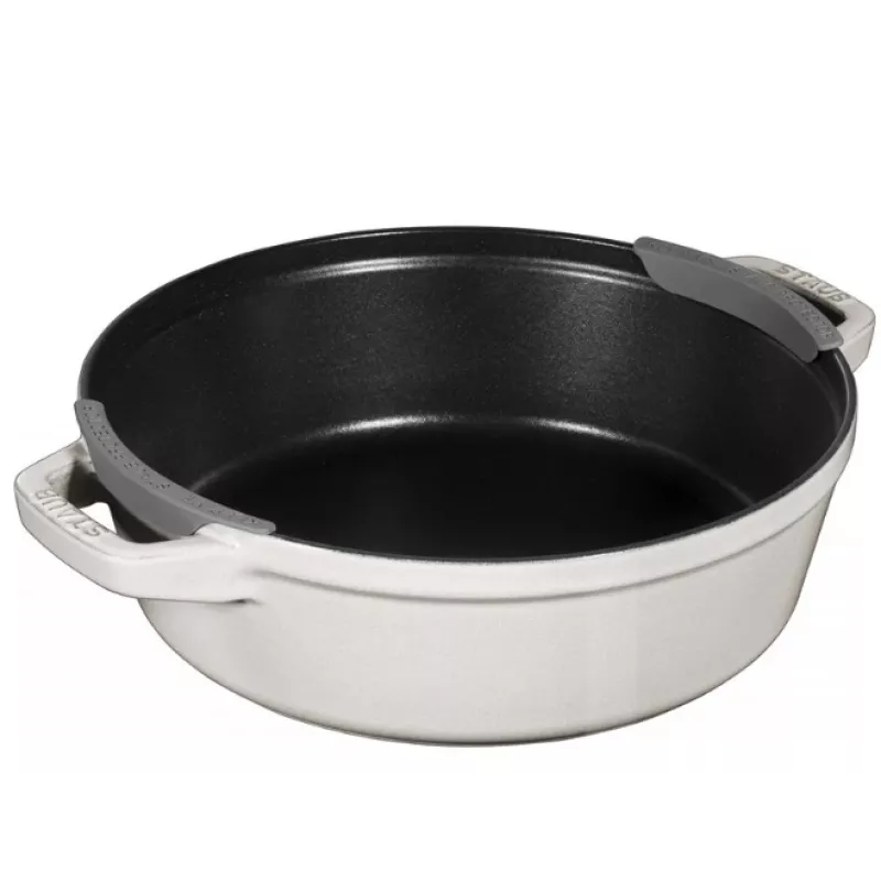 Staub La Cocotte 4.2 L okrągły żeliwny garnek do zapiekania