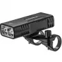 Lampka rowerowa Rockbros z funkcją powerbanku + kabel USB-C do USB-A, 850 lm, czarna