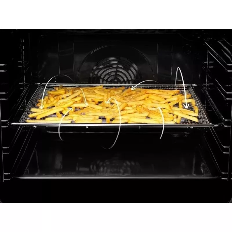 Tacka do smażenia na powietrzu Electrolux E9OOAFWM stal nierdzewna ruszt 468×24 mm do kompatybilnych piekarników i frytkownic powietrznych