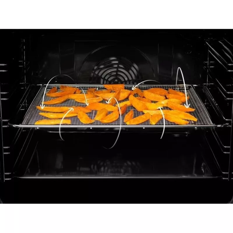 Tacka do smażenia na powietrzu Electrolux E9OOAFWM stal nierdzewna ruszt 468×24 mm do kompatybilnych piekarników i frytkownic powietrznych