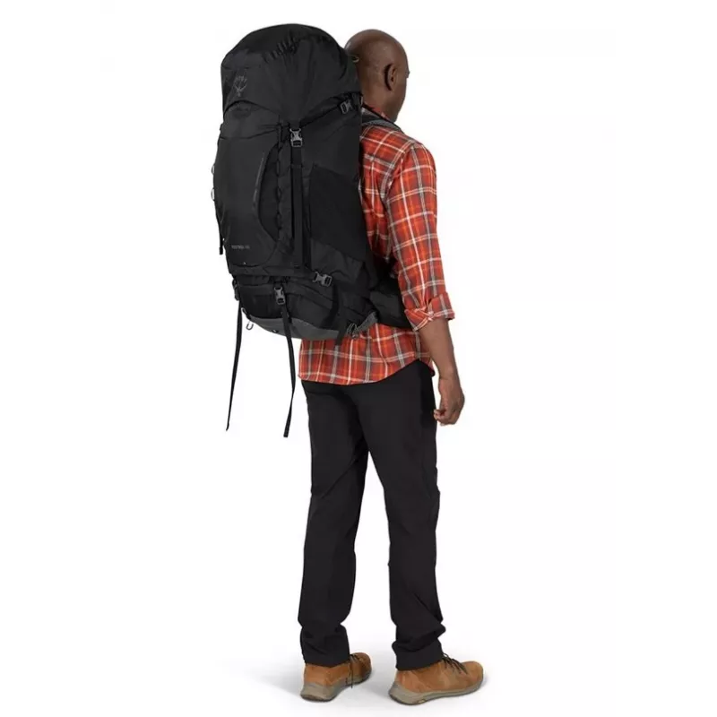 Trekking Backpack Osprey Kestrel 68 Czarny L/XL