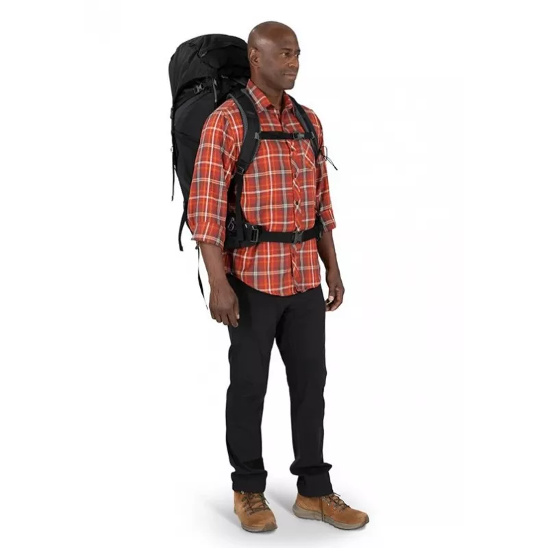 Trekking Backpack Osprey Kestrel 68 Czarny L/XL