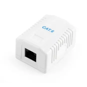Adapter PoE Gembird NCAC-1U6-01 do kabli Cat6, biały