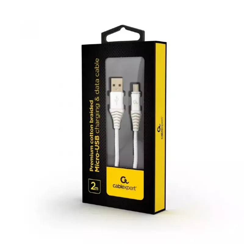 Kabel USB Cablexpert CC-USB2B-AMMBM-2M-BW2