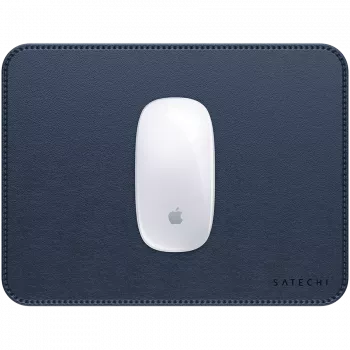 Satechi Premium mysz Pad - Podkładka pod mysz ze skóry wegańskiej (niebieska)