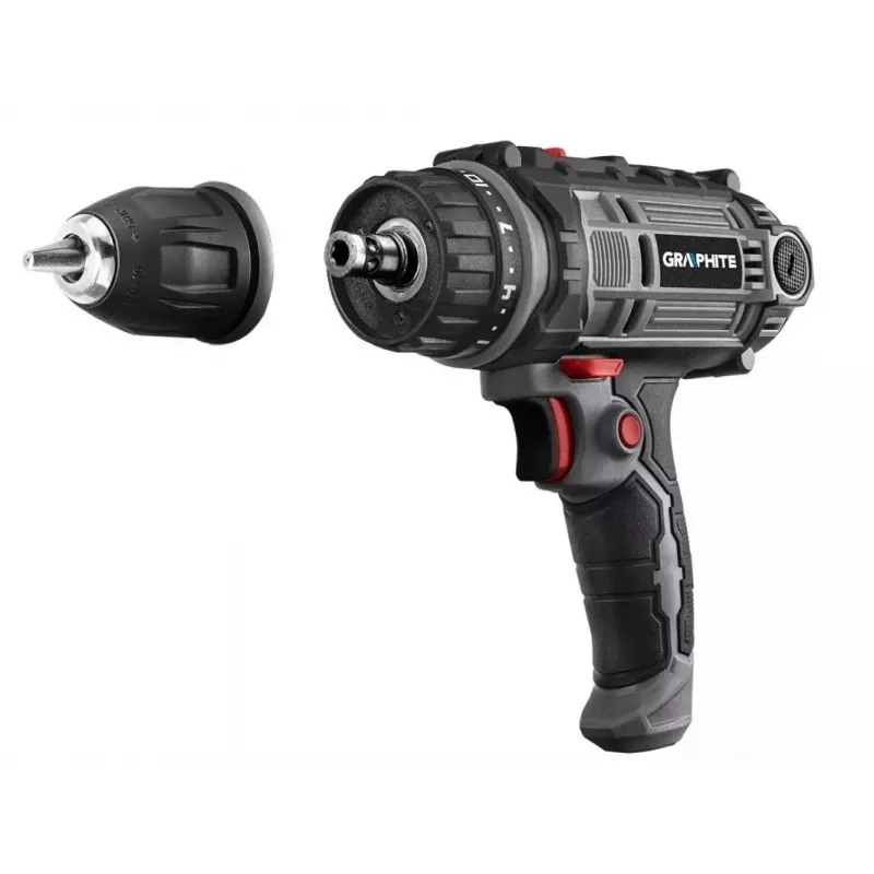Wkrętarka elektryczna / wkrętarka udarowa Graphite 58G793, Głębokość: 225 mm, Waga: 1,39 kg
