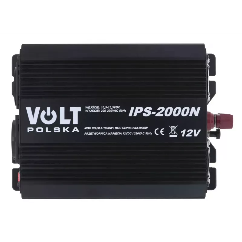 Przetwornica napięcia Volt Polska IPS 2000 N 12/230V 1000/2000 W