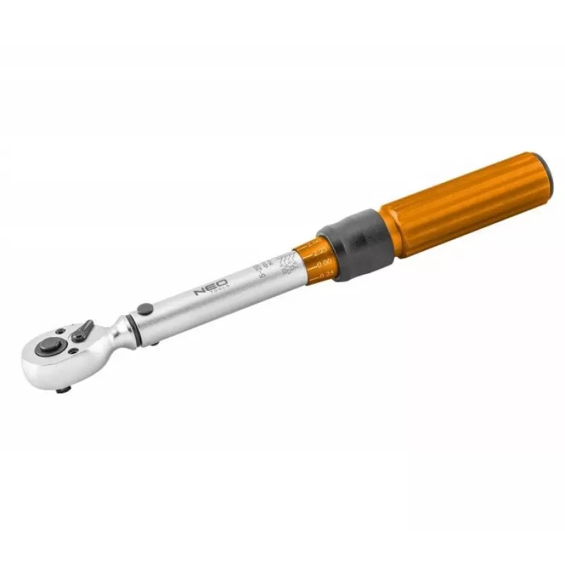 Zestaw kluczy dynamometrycznych dwukierunkowych Neo Tools 1/4, 3/8, 1/2, 3 sztuki