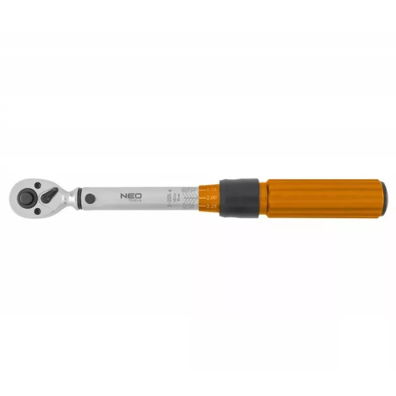 Zestaw kluczy dynamometrycznych dwukierunkowych Neo Tools 1/4, 3/8, 1/2, 3 sztuki