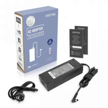 Zasilacz sieciowy MITSU do laptopów LG, 20 V 5,79 A 110 W, złącze DC 4,4 mm