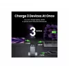 UGREEN Ładowarka sieciowa Nexode Pro 3-portowa GaN PD Szybka ładowarka 2 USB Type-C