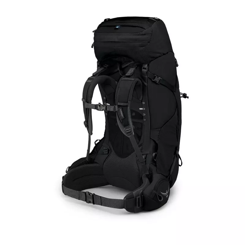 Plecak Osprey Aether 65 — 65 L, nylon, czarny, 2,2 kg, szerokość 40 cm, męski