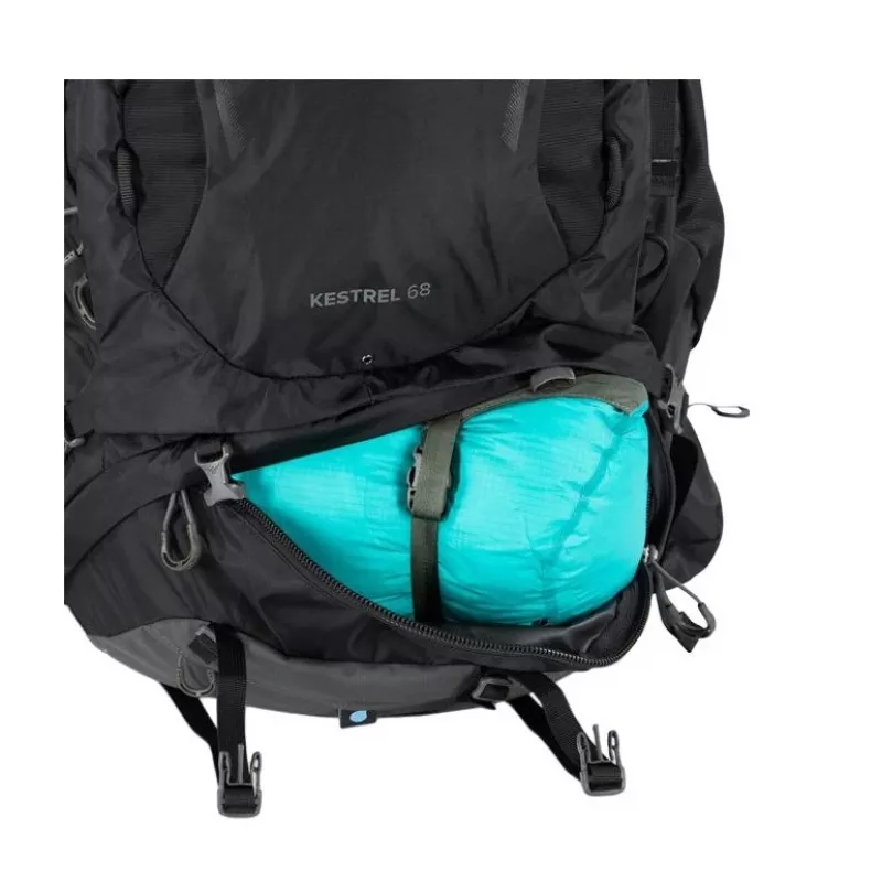 Plecak trekkingowy Osprey Kestrel 48 czarny S/M