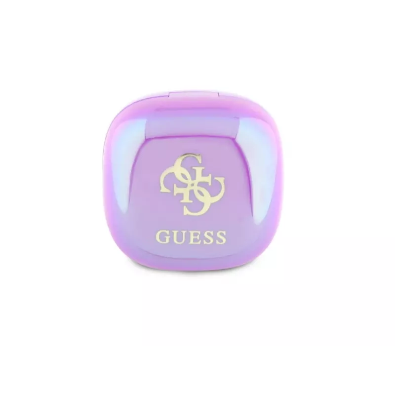 GUESS | Słuchawki | GUTWSJ144ESU | Bluetooth | Douszne | Bezprzewodowe | Fioletowe