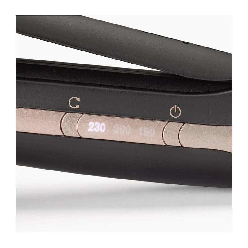 Lokówka BaByliss Wave Secret Air C1900E — technologia ciepła, wyświetlacz LED, kabel 2,5 m, czarna