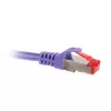 InLine Kabel krosowy S/FTP PiMF Kat.6 250MHz PVC miedź fioletowy 2m