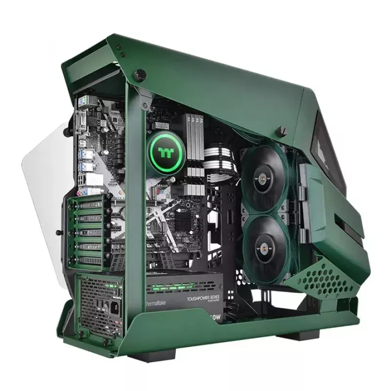 All-in-one chłodzenie cieczą Thermaltake CL-W319-PL12RG-A 12 cm Zielony 500-2000 RPM