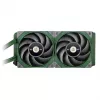 All-in-one chłodzenie cieczą Thermaltake CL-W319-PL12RG-A 12 cm Zielony 500-2000 RPM