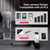 Obudowa na SSD UNITEK S1232A01-EU Czarna M.2/2,5 cala/3,5 cala 10 Gbit/s