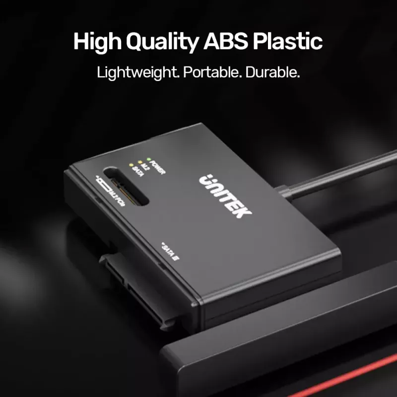 Obudowa na SSD UNITEK S1232A01-EU Czarna M.2/2,5 cala/3,5 cala 10 Gbit/s