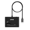 Obudowa na SSD UNITEK S1232A01-EU Czarna M.2/2,5 cala/3,5 cala 10 Gbit/s