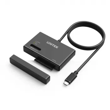 Obudowa na SSD UNITEK S1232A01-EU Czarna M.2/2,5 cala/3,5 cala 10 Gbit/s