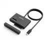 Obudowa na SSD UNITEK S1232A01-EU Czarna M.2/2,5 cala/3,5 cala 10 Gbit/s