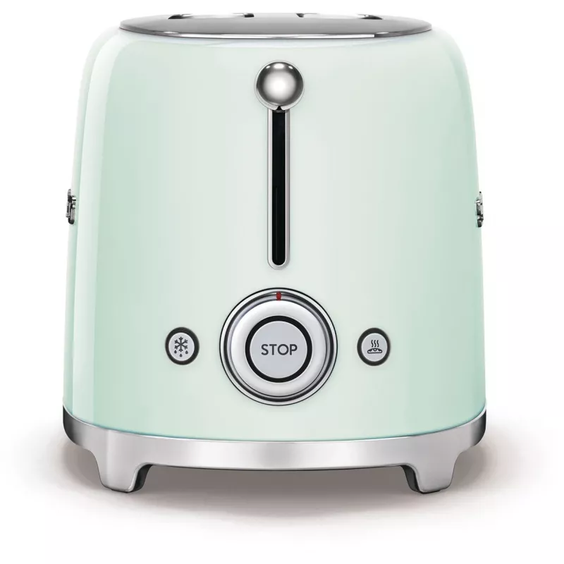 Toster Smeg w stylu lat 50. TSF01PGEU Pastelowy Zielony