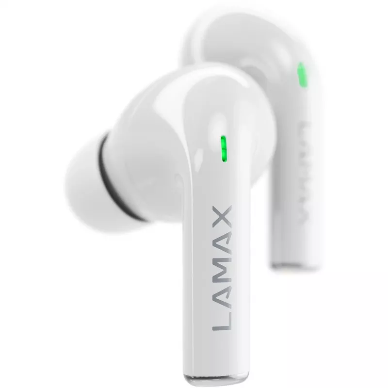 LAMAX Electronics BEZPRZEWODOWE SŁUCHAWKI LAMAX CLIPS1 LMXCL1W DOUSZNE BIAŁE - Słuchawki