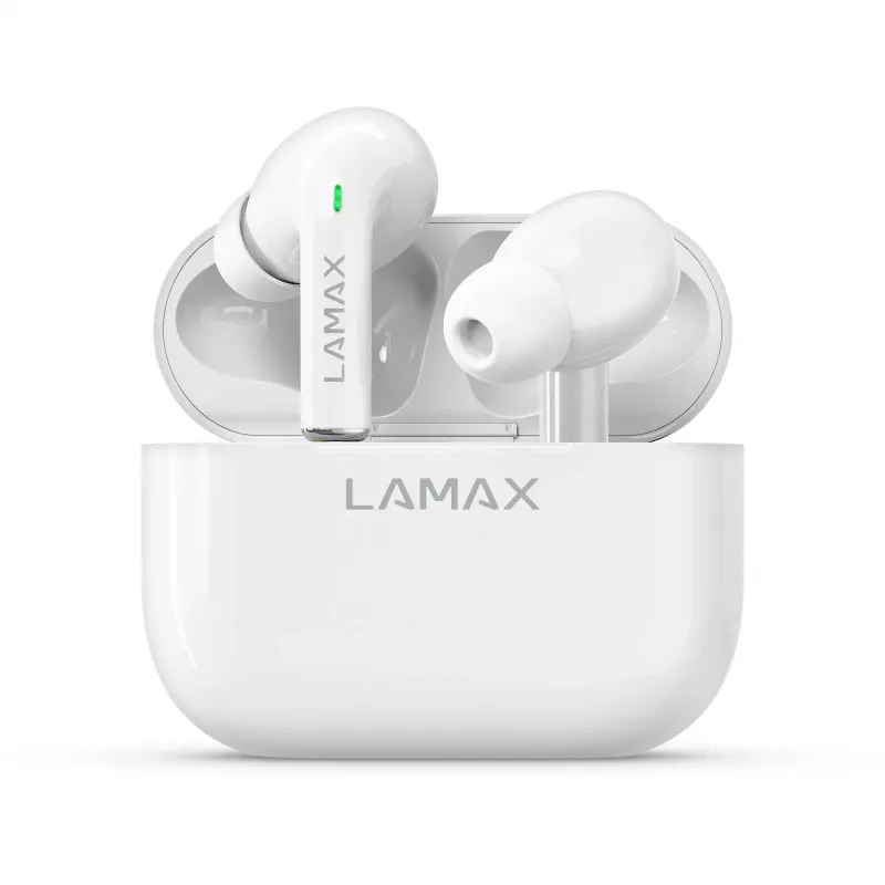 LAMAX Electronics BEZPRZEWODOWE SŁUCHAWKI LAMAX CLIPS1 LMXCL1W DOUSZNE BIAŁE - Słuchawki