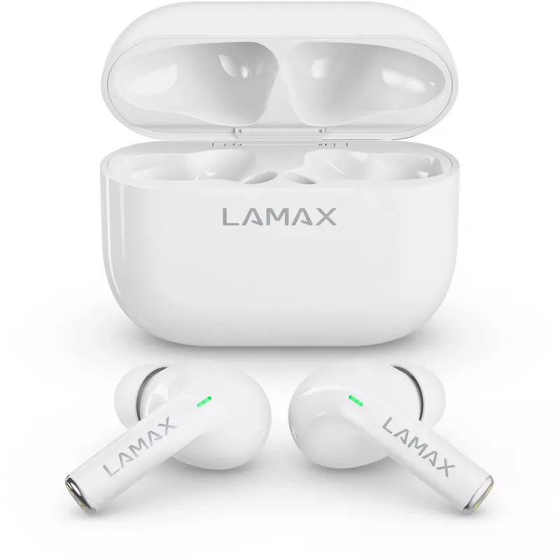 LAMAX Electronics BEZPRZEWODOWE SŁUCHAWKI LAMAX CLIPS1 LMXCL1W DOUSZNE BIAŁE - Słuchawki