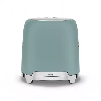 Toster Smeg TSF01EGMEU 6 2 kromki 950 W Chrom, Zielony