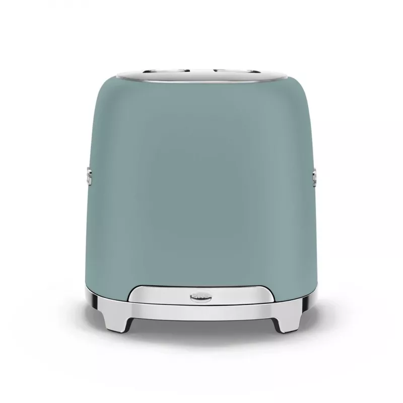 Toster Smeg TSF01EGMEU 6 2 kromki 950 W Chrom, Zielony