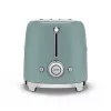 Toster Smeg TSF01EGMEU 6 2 kromki 950 W Chrom, Zielony