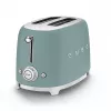 Toster Smeg TSF01EGMEU 6 2 kromki 950 W Chrom, Zielony