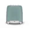 Toster Smeg TSF01EGMEU 6 2 kromki 950 W Chrom, Zielony