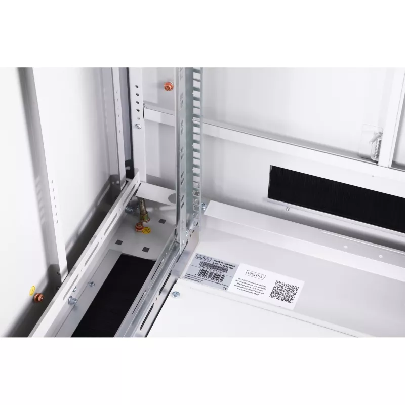 Wolnostojąca szafa sieciowa DIGITUS Unique Series 26U 800×1000 mm IP20 szara