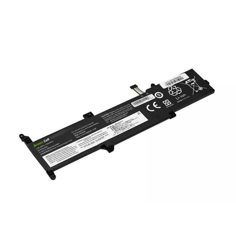 Bateria zielony Cell LE171 do Lenovo IdeaPad (LiPo 4650 mAh, czarna)