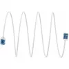 Goobay Ultra-Flexible CAT 6A kabel krosowy cienki U/UTP biały - extra-short plug (74286)
