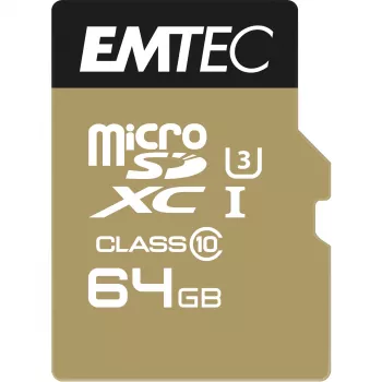Karta pamięci Emtec 64 GB MicroSDXC Klasa 10 ECMSDM64GXC10SP