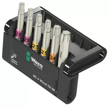 Wera Bit-Check 6 Wood TORX HF 1 (05056470001)