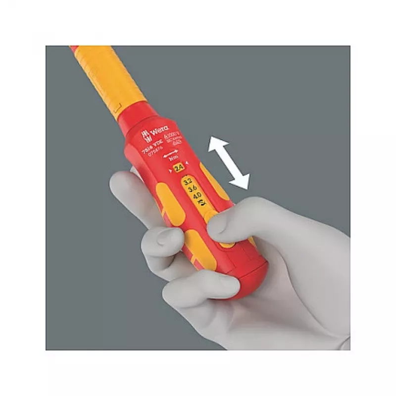 Klucz dynamometryczny Wera 05075876001 Mechaniczny 2.4 - 4 N⋅m