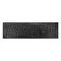 Bezprzewodowa klawiatura Cherry KW 9100 cienki Portugal Czarna — 2.4 GHz i Bluetooth, układ portugalski QWERTY
