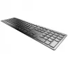 Bezprzewodowa klawiatura Cherry KW 9100 cienki Portugal Czarna — 2.4 GHz i Bluetooth, układ portugalski QWERTY