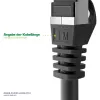 Kabel krosowy InLine S/FTP PiMF kat. 6 250 MHz PVC miedź fioletowy 15 m