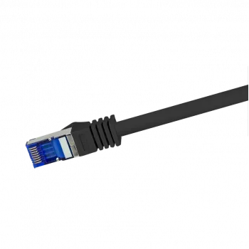 LogiLink C6A023S Kabel sieciowy czarny 0,5 m Kat.6a S/FTP (S-STP) (C6A023S)