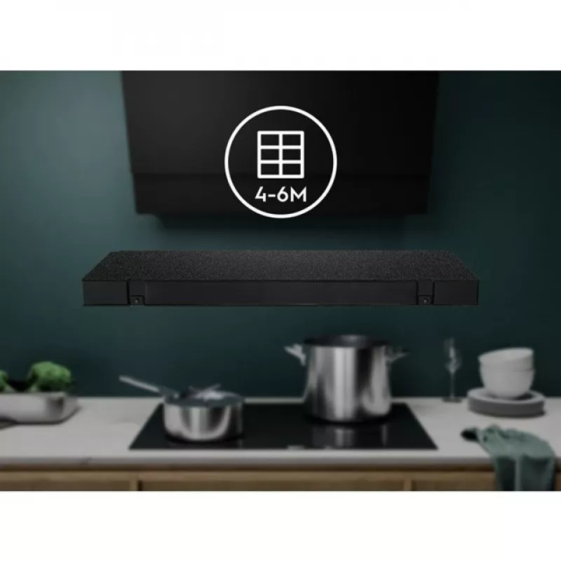 Filtr do okapu Electrolux MCFE18ST, węglowy, 372×112×73 mm, kompatybilny z AEG